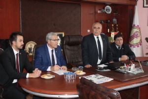 CHP HEYET KARAMAN ESNAF ODALARI BRLN ZYARET ETTi